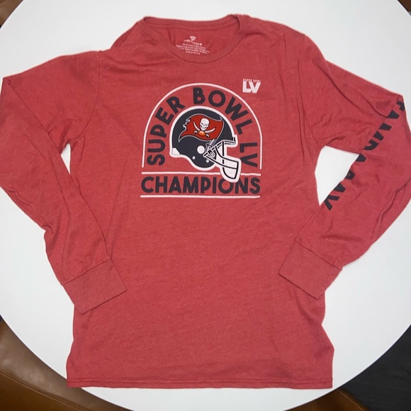 Tampa Bay Buccaneers Super Bowl 55 Champions Long Sleeve Shirt - Picture 1 of 3